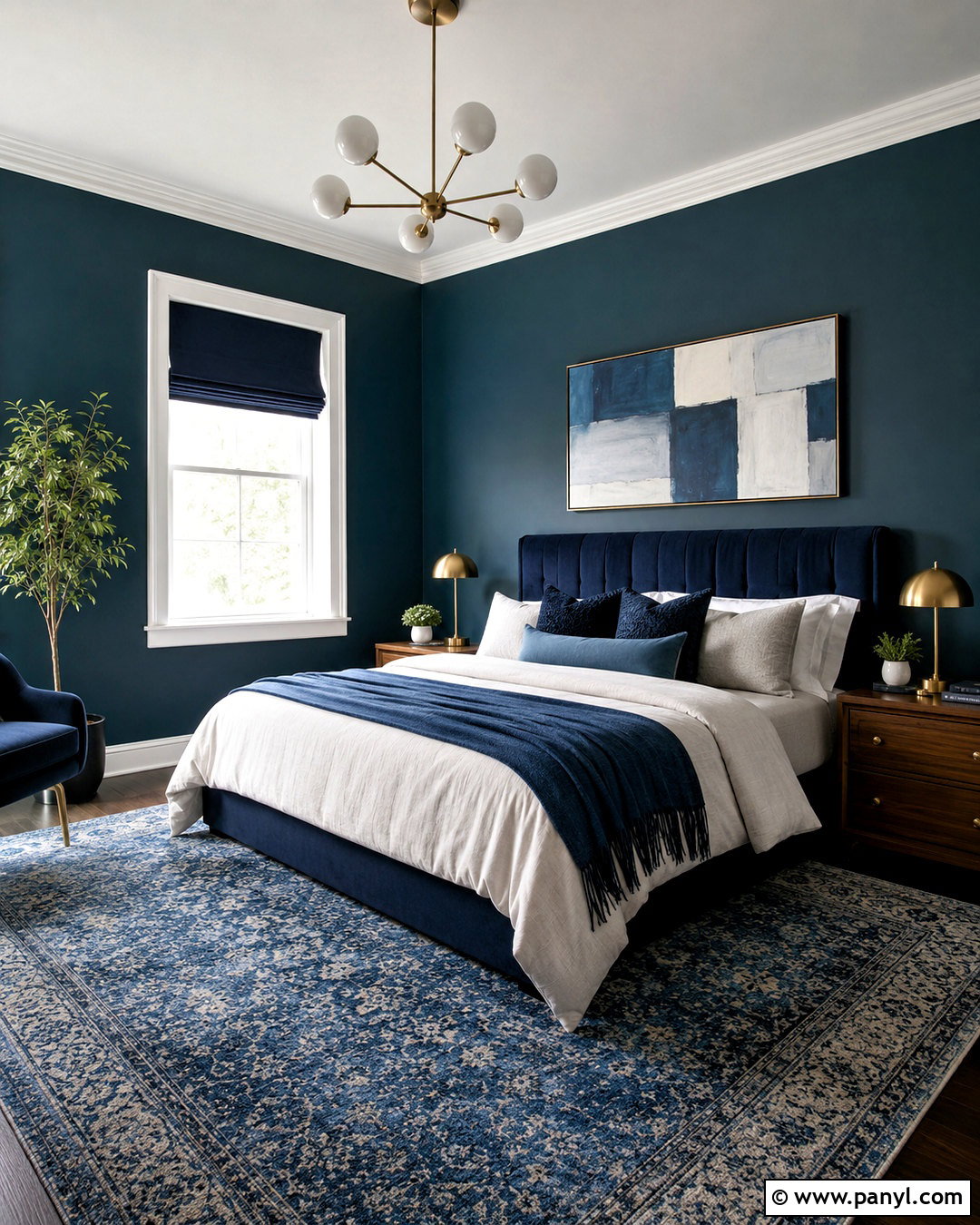 Dark Teal And Navy Bedroom - 20 dark teal bedroom ideas