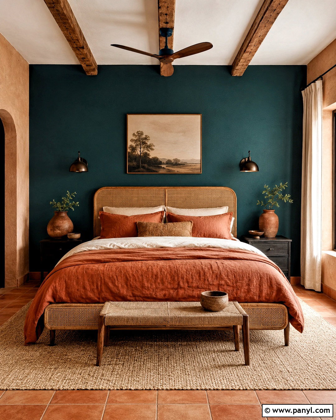 Dark Teal And Terracotta - 20 dark teal color palette ideas