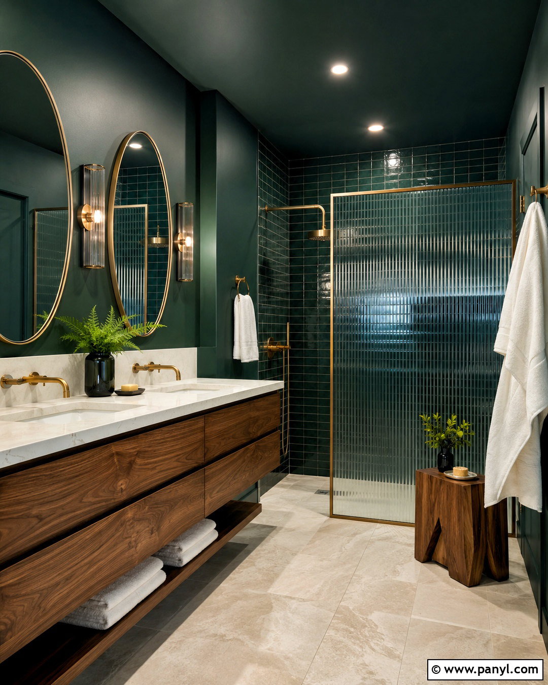 Dark Teal Bathroom Walls And Ceiling - 20 dark walls and ceiling ideas