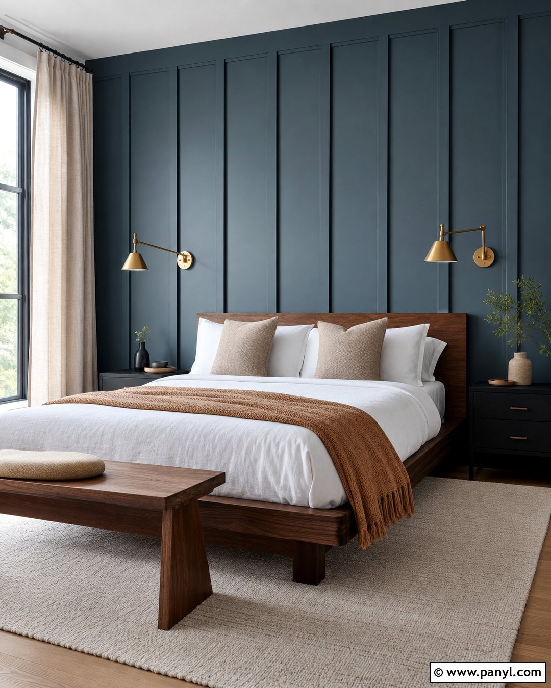Dark Teal Board And Batten Wall - 30 dark teal accent wall ideas