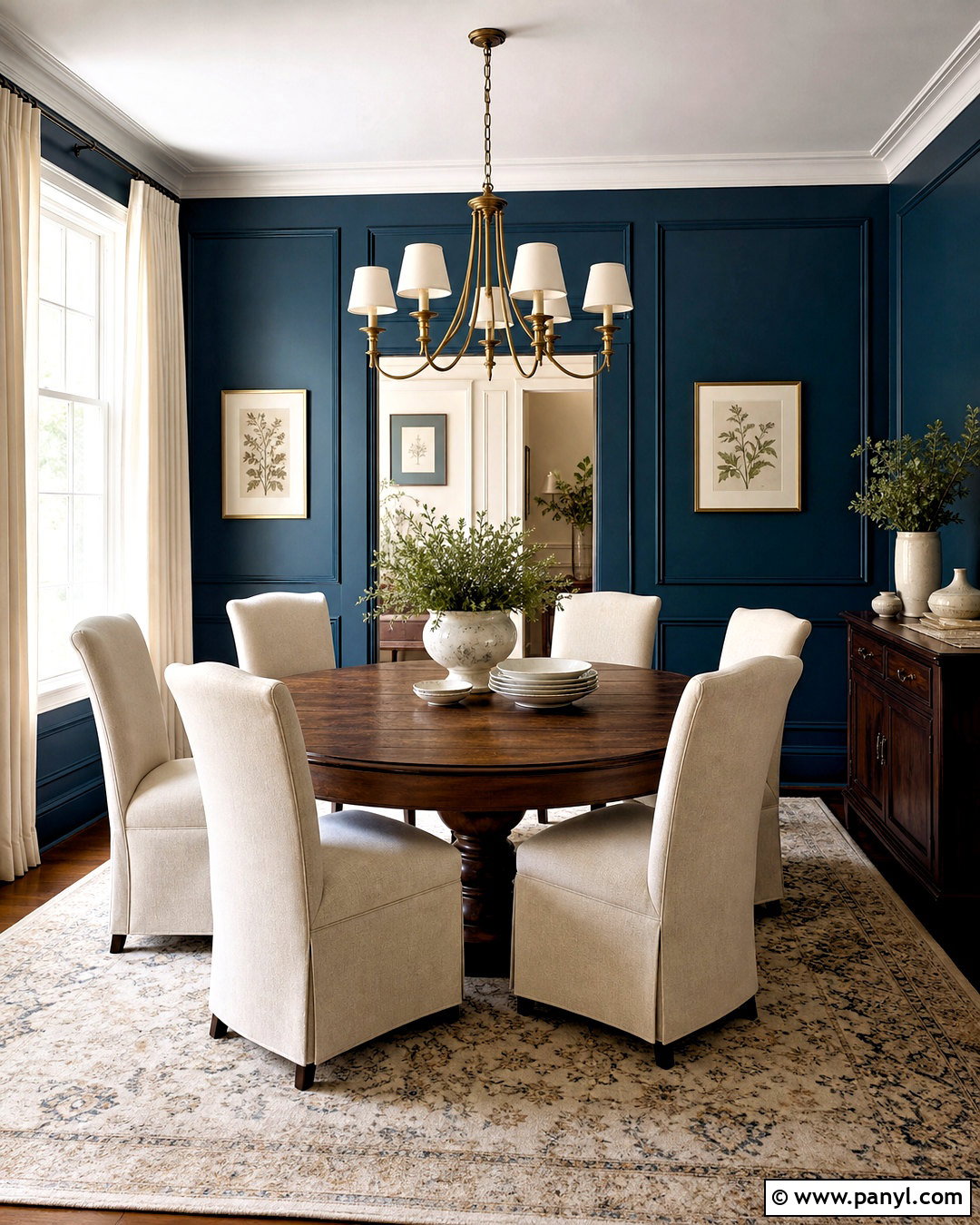 Dark Teal Dining Room - 20 teal dining room ideas