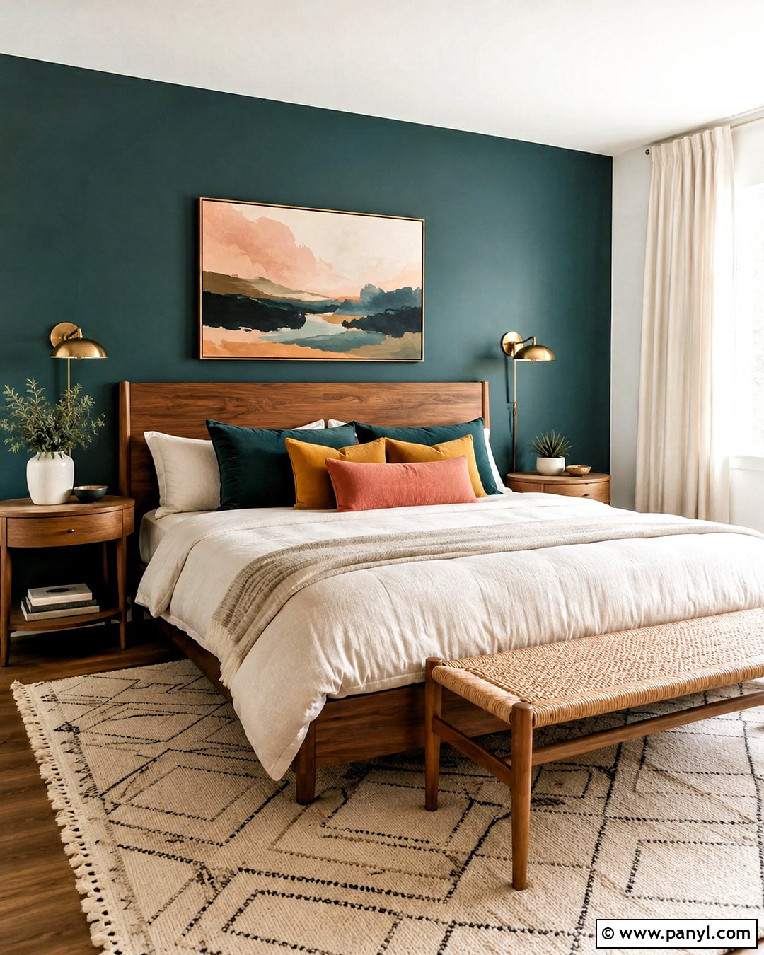 20 Dark Feature Wall Bedroom Ideas for a Dramatic Retreat