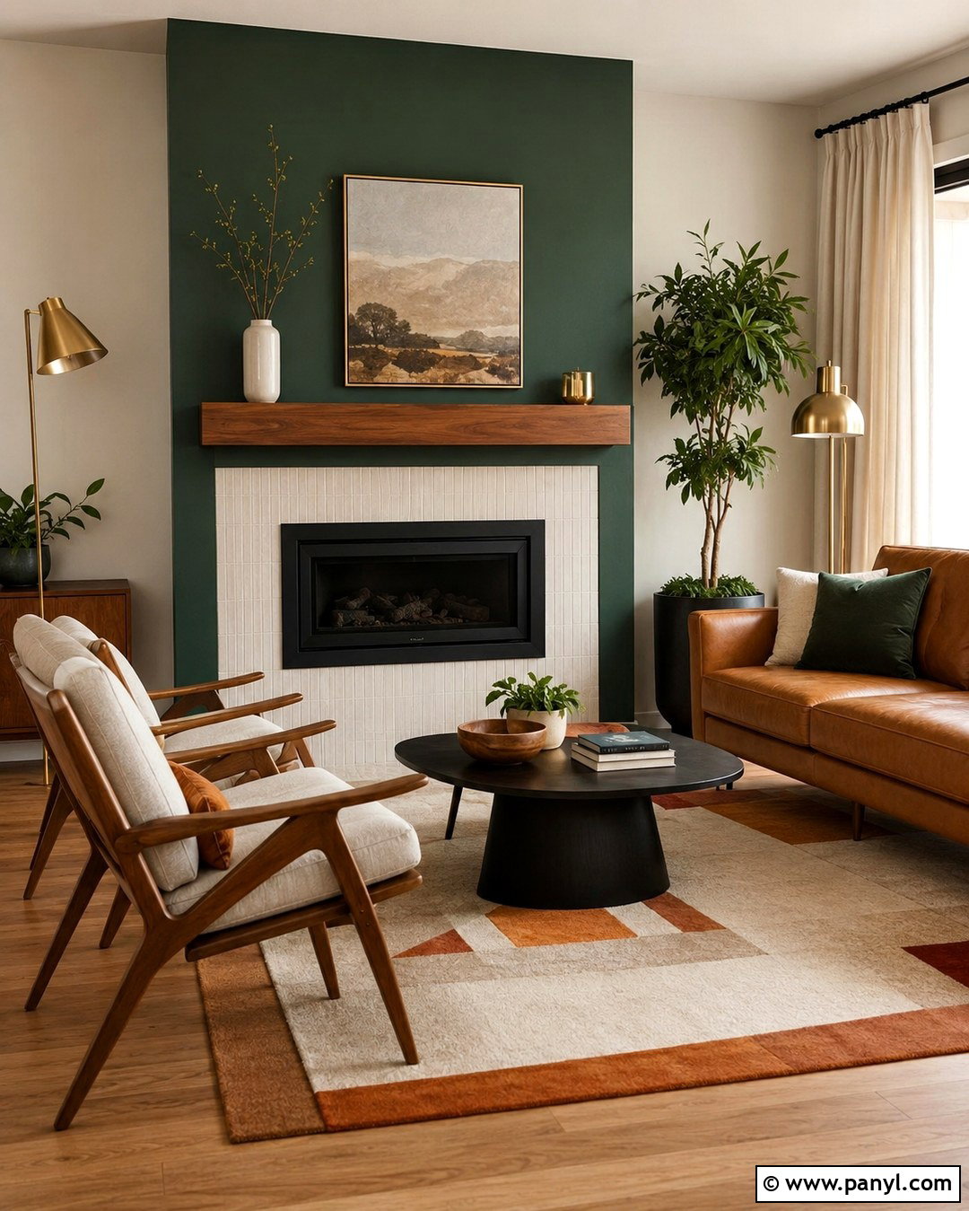 Dark Teal Green Fireplace Wall - 20 Green Fireplace Wall Paint Colors