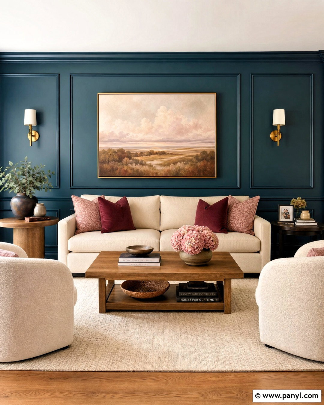 Dark Teal Wall Paneling - 20 dark teal walls