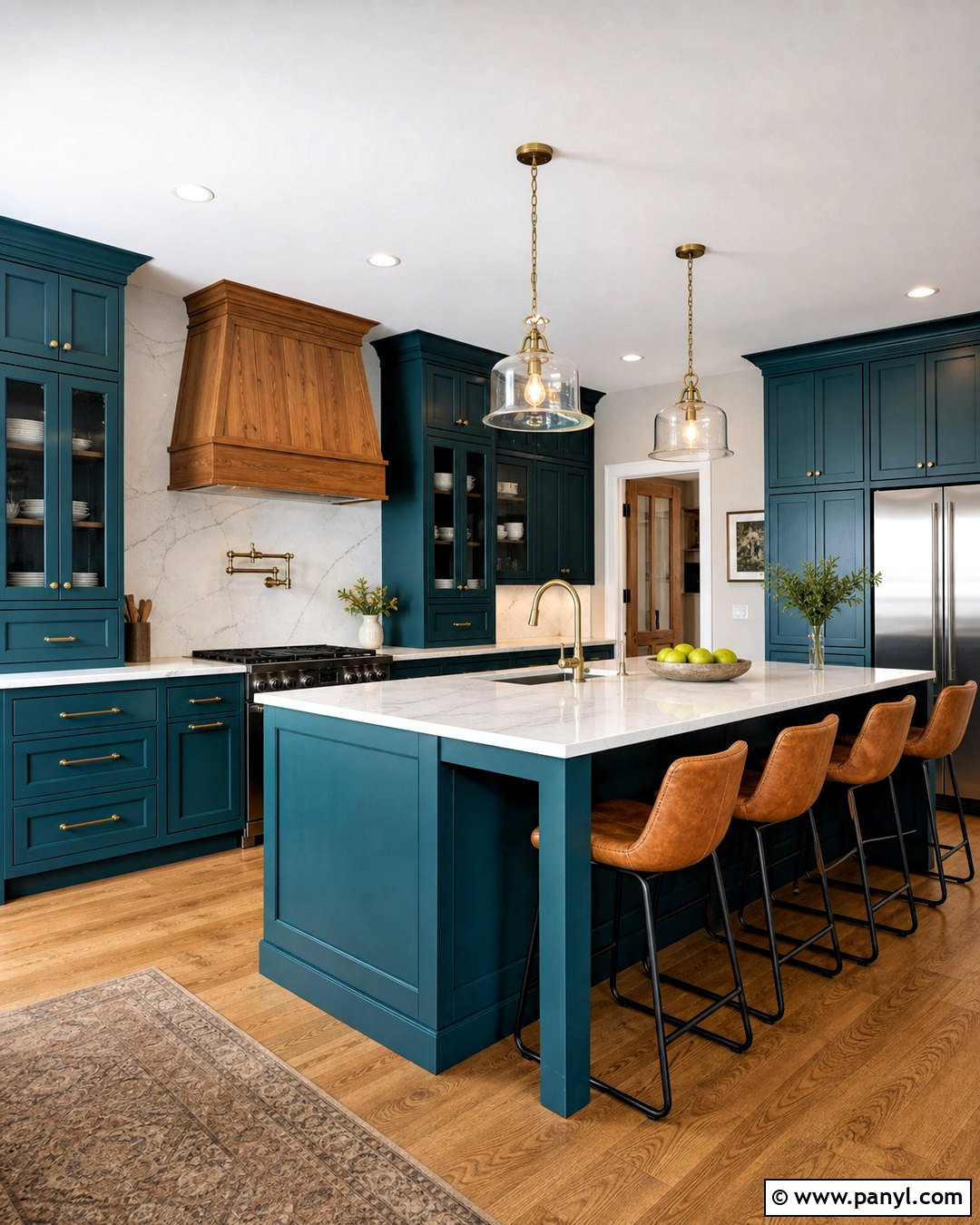 Dark Turquoise Kitchen - 20 turquoise kitchen ideas