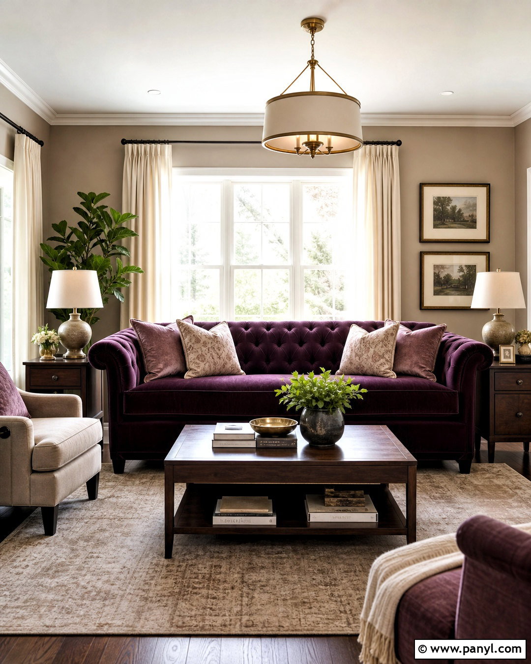 Dark Wood And Plum Palette - 20 dark wood color palette ideas