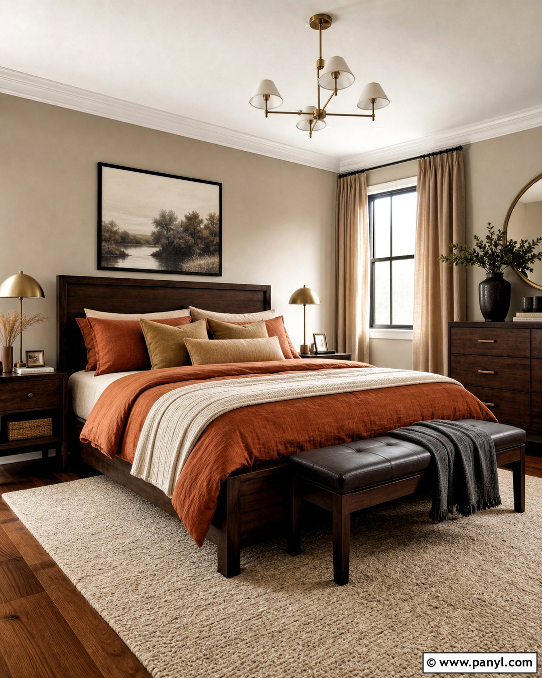 Dark Wood And Rust Palette - 20 dark wood color palette ideas