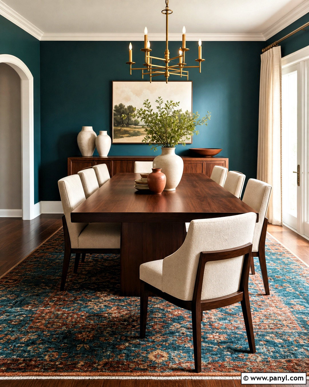 Dark Wood And Teal Palette - 20 dark wood color palette ideas