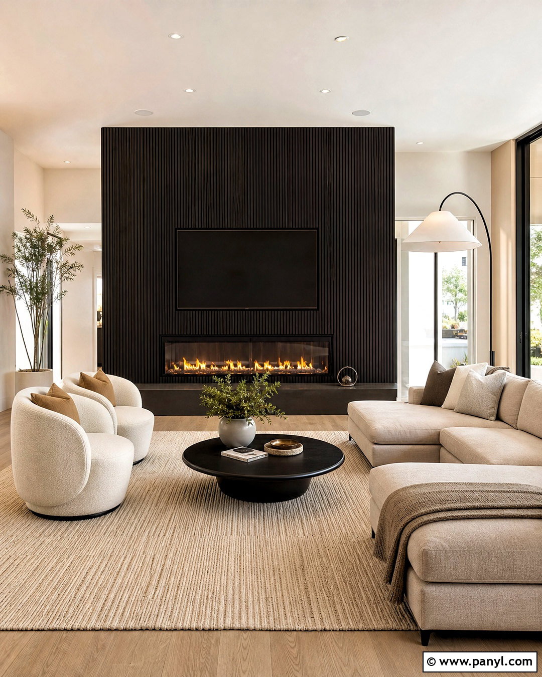 20 Dark Fireplace Wall Ideas for a Cozy, Dramatic Update