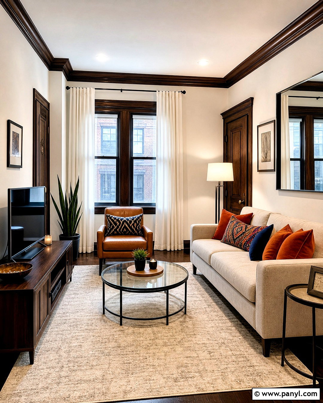 Dark Wood Trim Small Living Room - 20 dark wood trim living room ideas