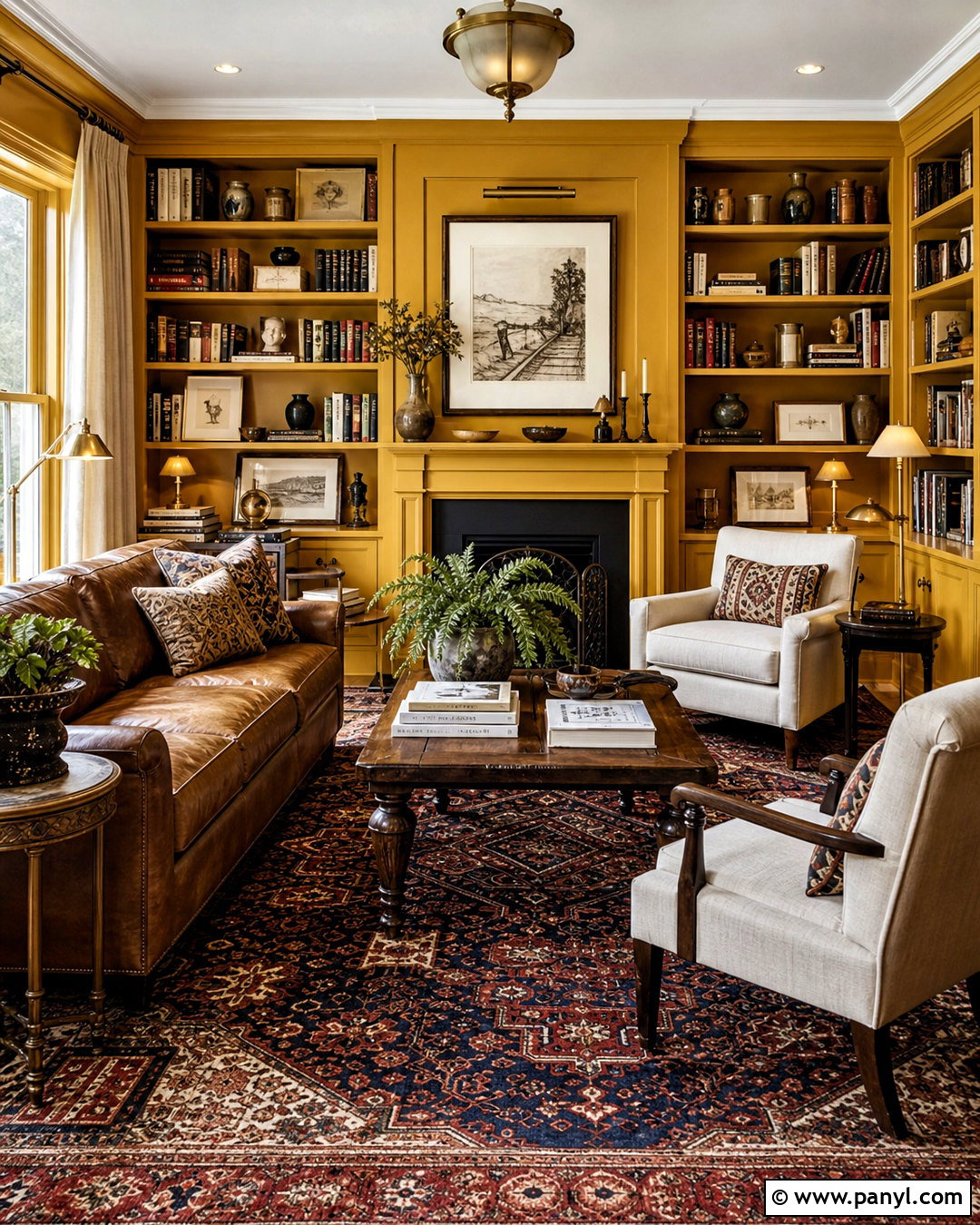 Deep Curry Yellow Paint Library - 20 yellow paint colors