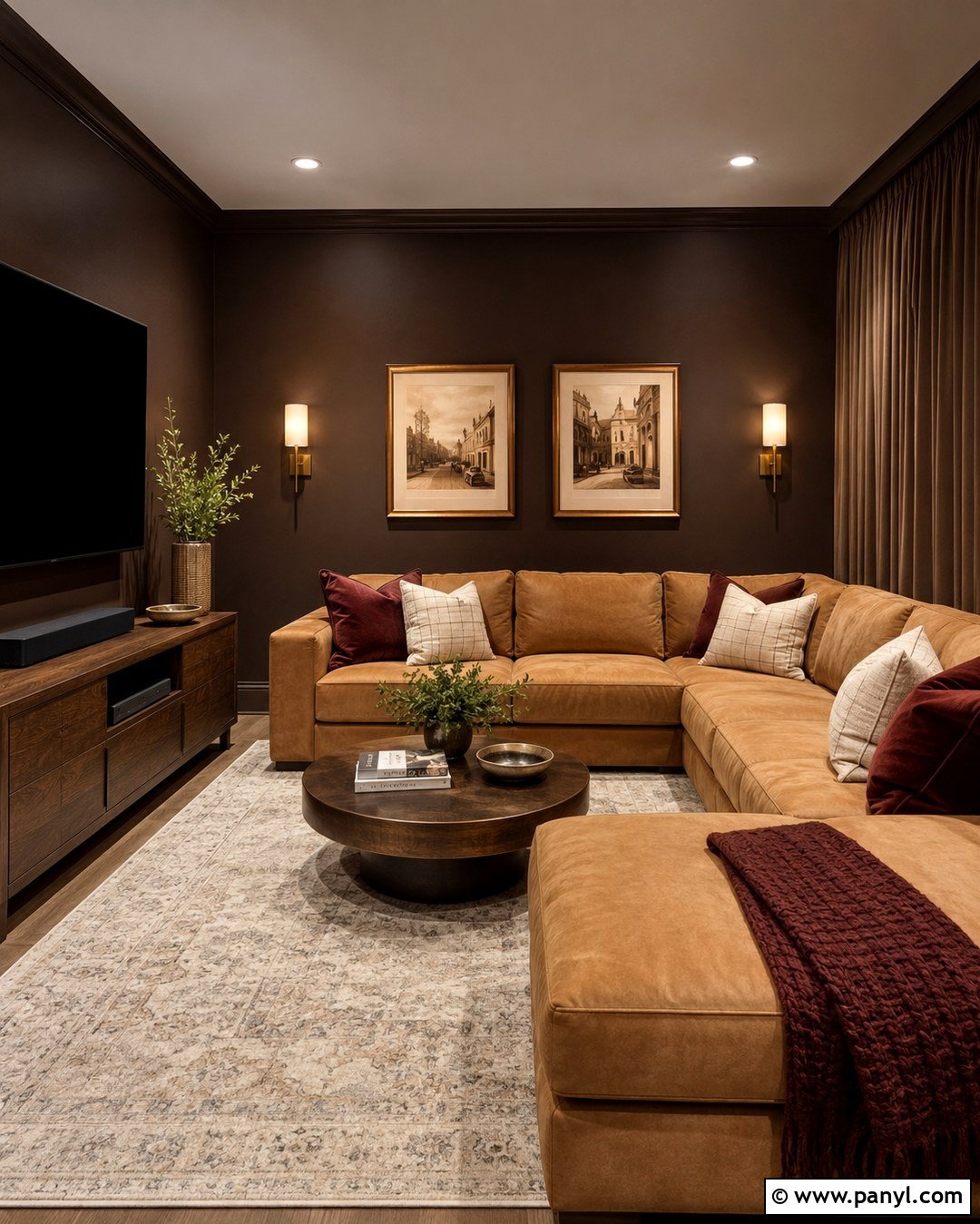 Deep Espresso Wall Color - 20 New Wall Colors