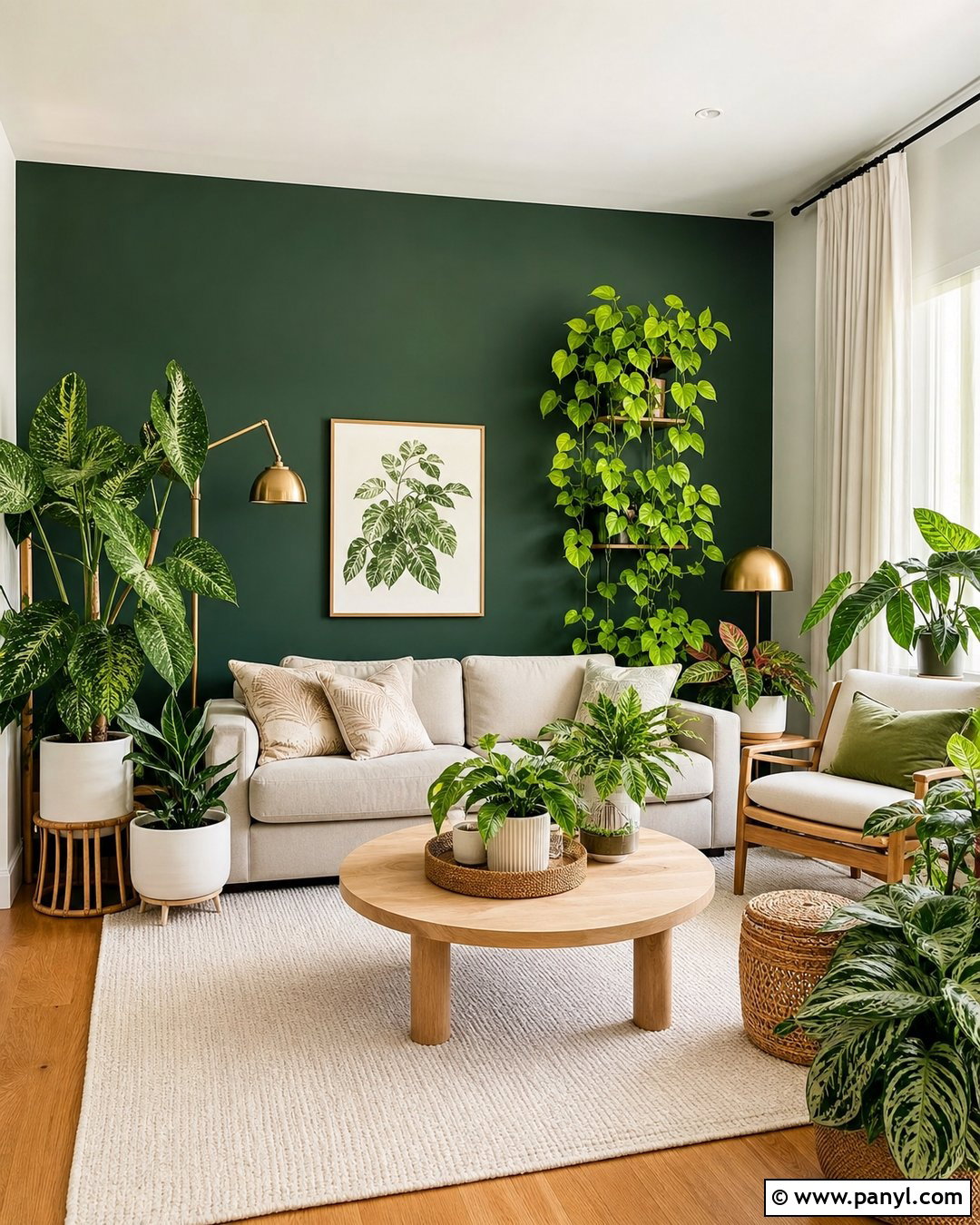 Deep Forest Green Wall Color For Plants - 20 Best Wall Color For Plants