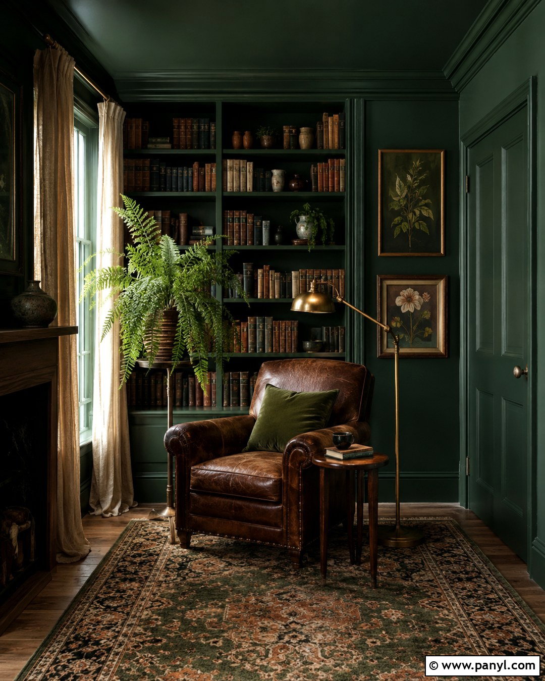 Deep Forest Green Wall Paint - 20 Witchy Wall Paint Colors