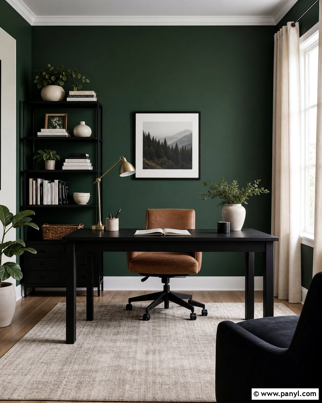 30 Deep Green Accent Wall Ideas for Cozy, Modern Interiors