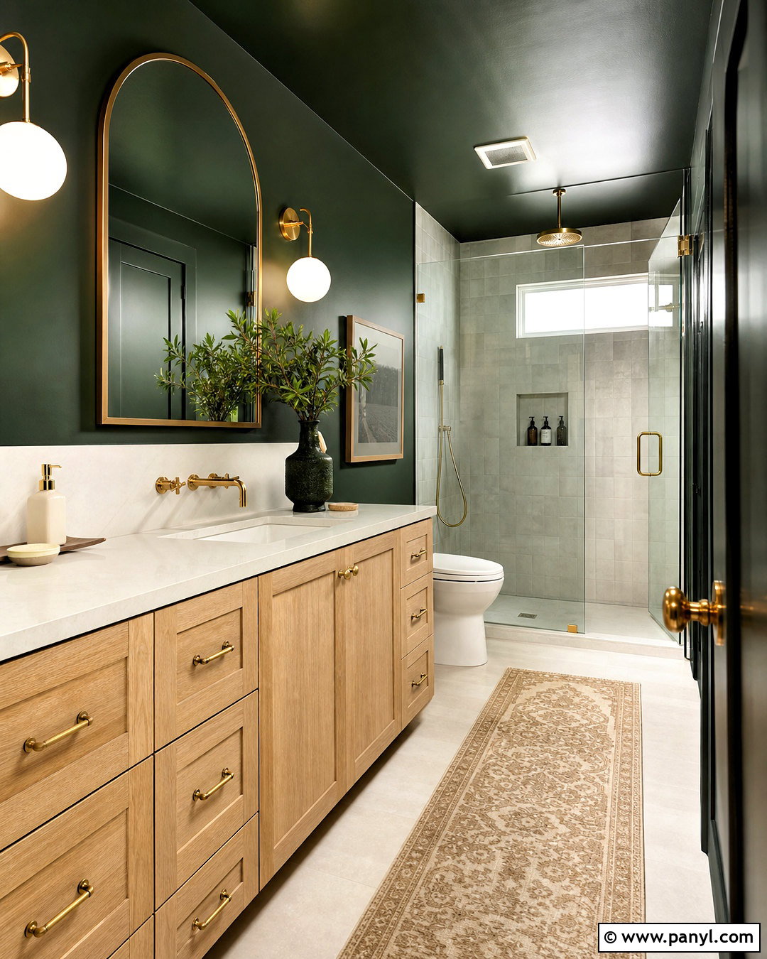 20 Deep Green Bathroom Ideas for a Serene, Stylish Refresh