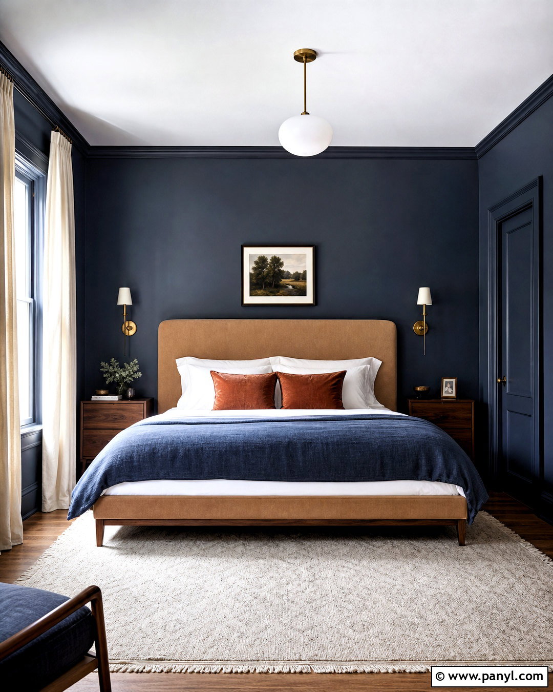 Deep Navy Bedroom Paint - 20 bedroom paint colors