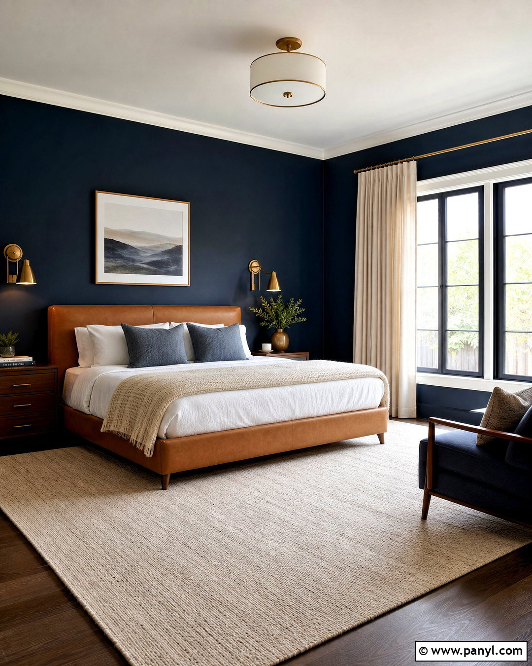 Deep Navy Bedroom Walls - 20 best wall colors for bedroom ideas