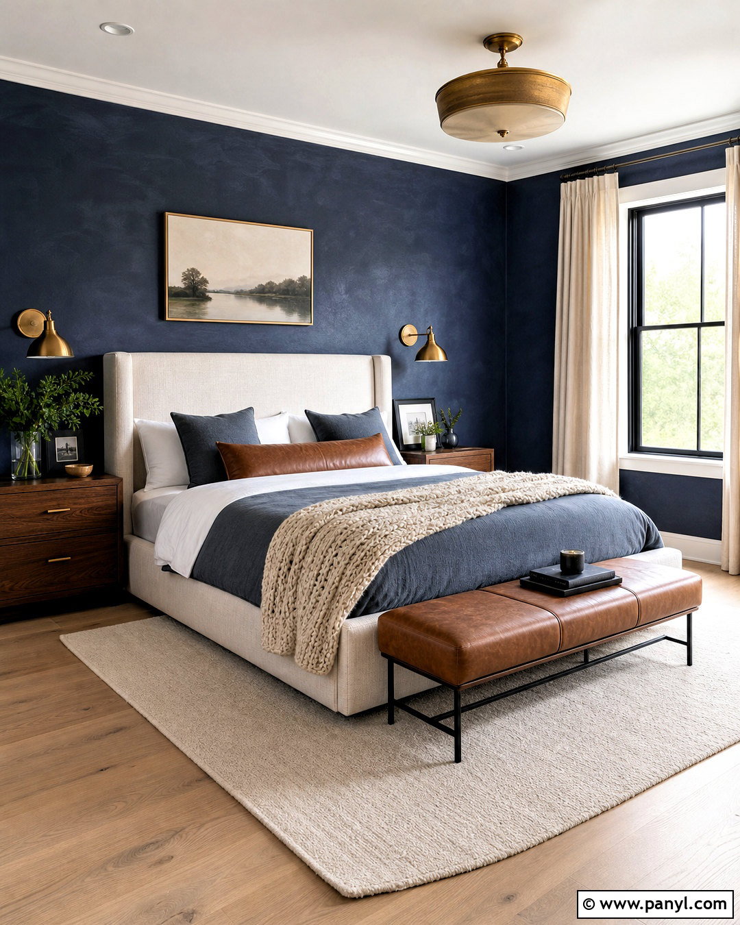 Deep Navy Lime Wash - 20 lime wash colors