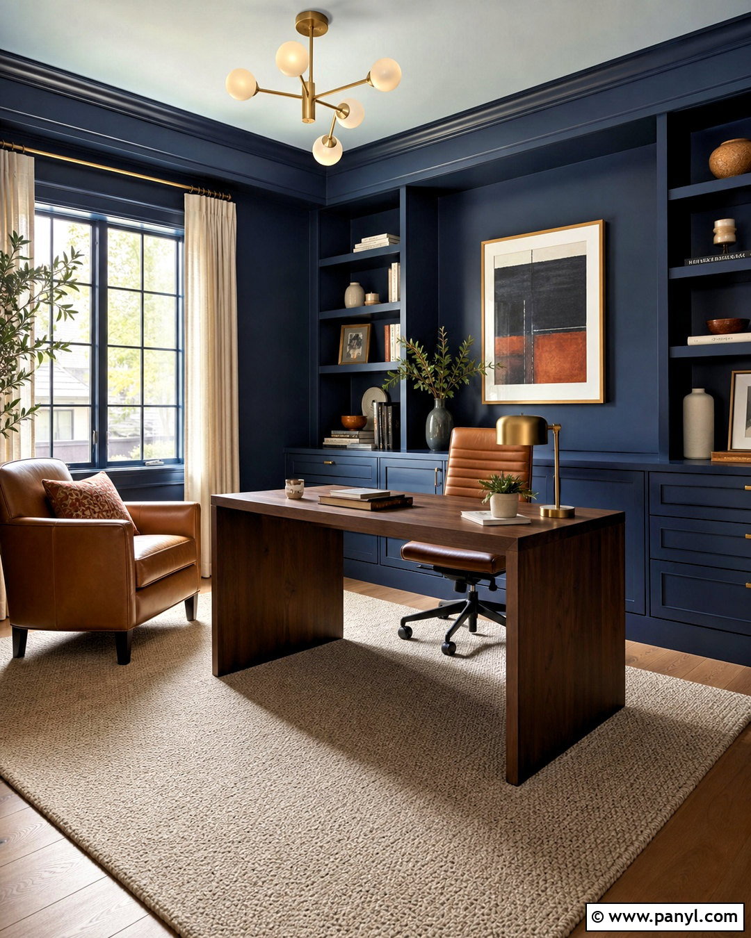 Deep Navy Paint - 20 current paint trends