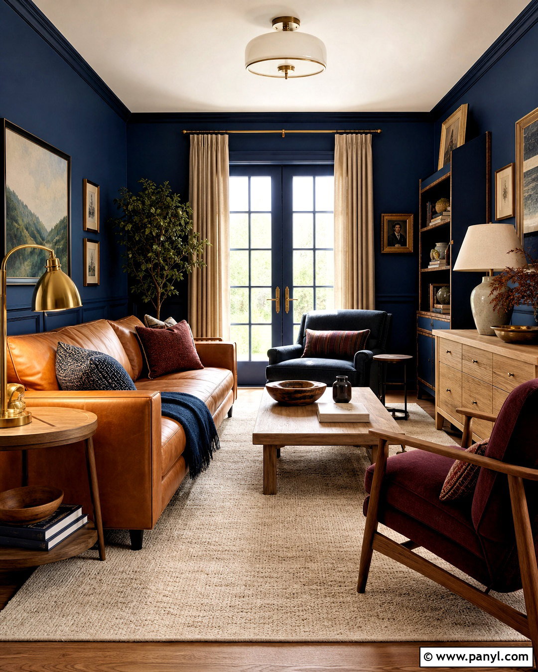 Deep Navy Room Color - 20 best room colors