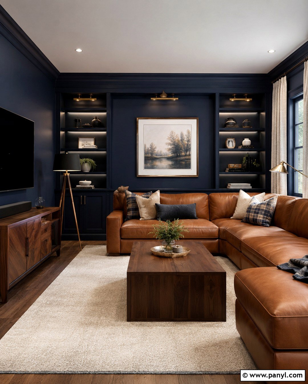 Deep Navy Wall Color - 20 Beautiful Wall Colors Paint Colours