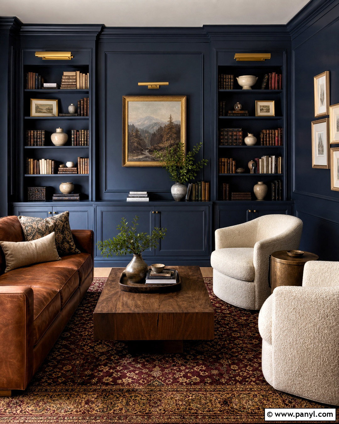 Deep Navy Wall Color - 20 interior wall colors