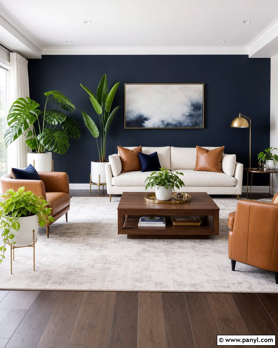 Deep Navy Wall Color For Plants - 20 Best Wall Color For Plants