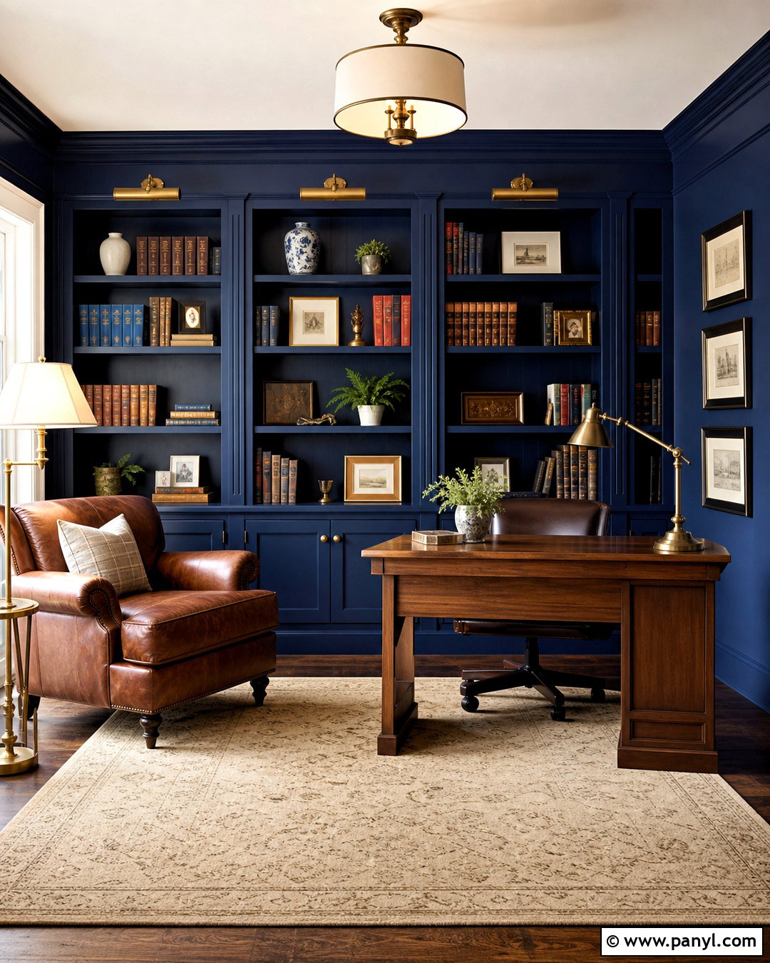 Deep Navy Wall Paint - 20 interior wall paint colors