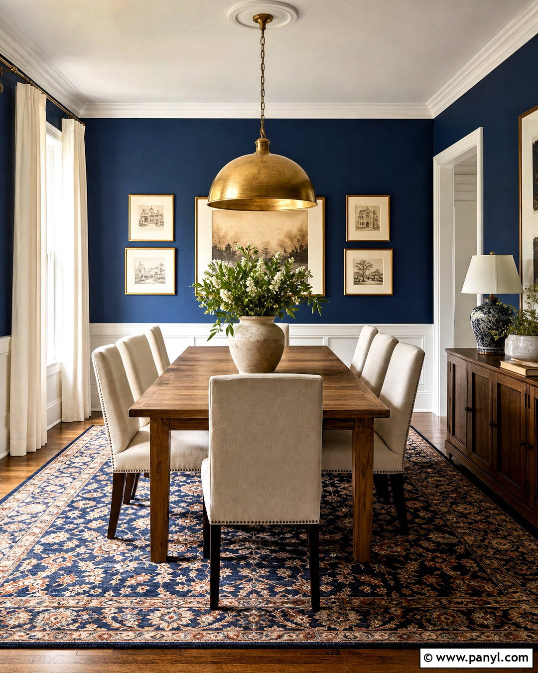 Deep Navy Wall Paint - 20 wall paint color ideas