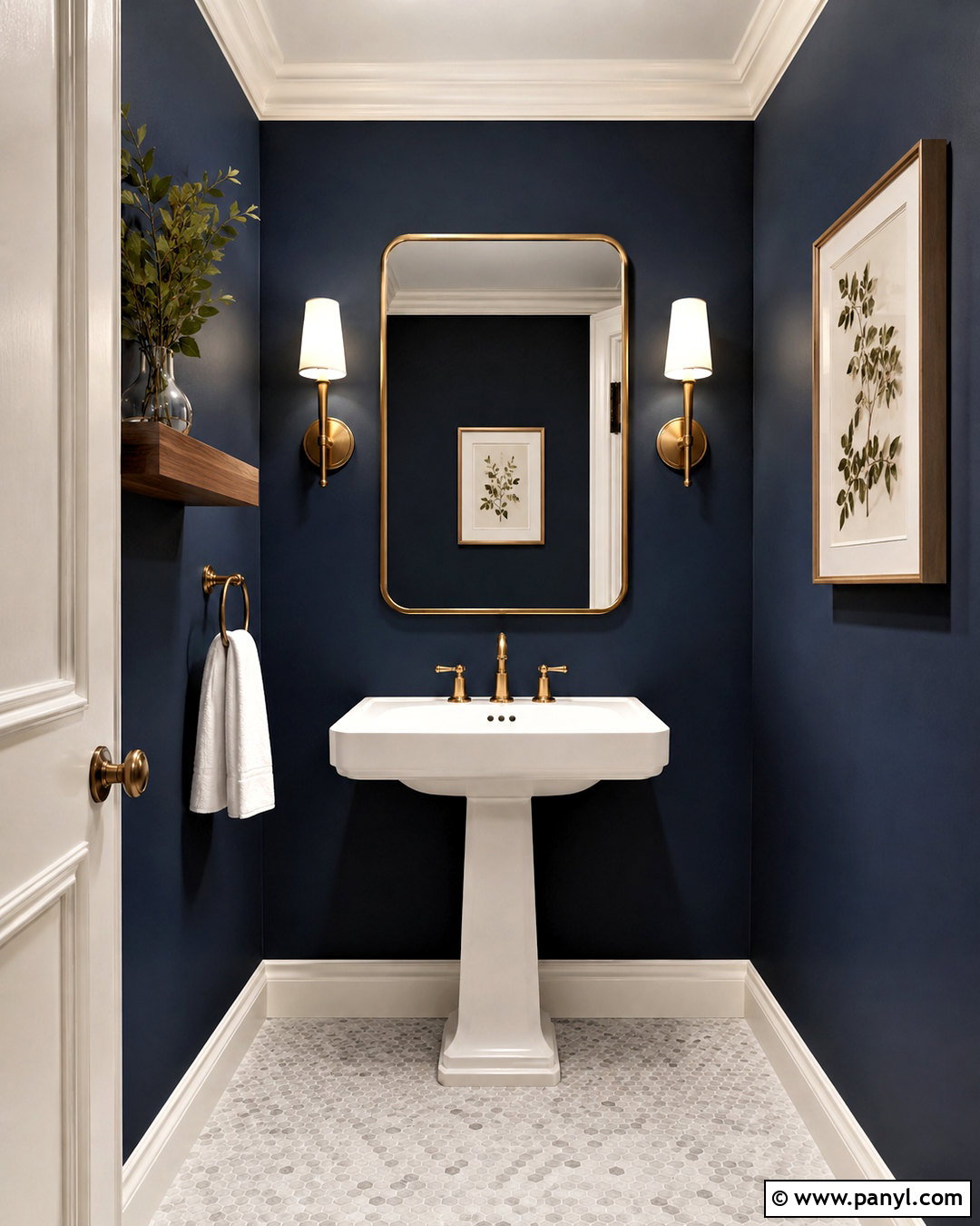 Deep Navy Wall Paint - 20 Wall Paint Color Names