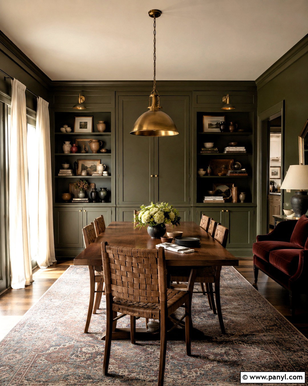 Deep Olive Green Paint - 20 new paint trends