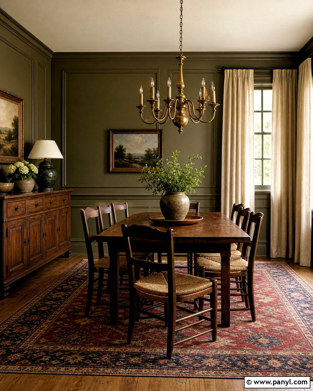 Deep Olive Paint - 20 current paint trends