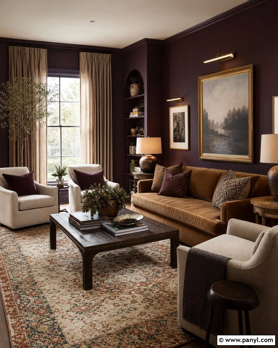 Deep Plum Wall Color - 20 Best Wall Colors For Your Home