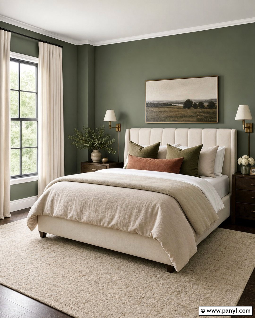 Deep Sage Green Bedroom Walls - 35 sage green wall color ideas