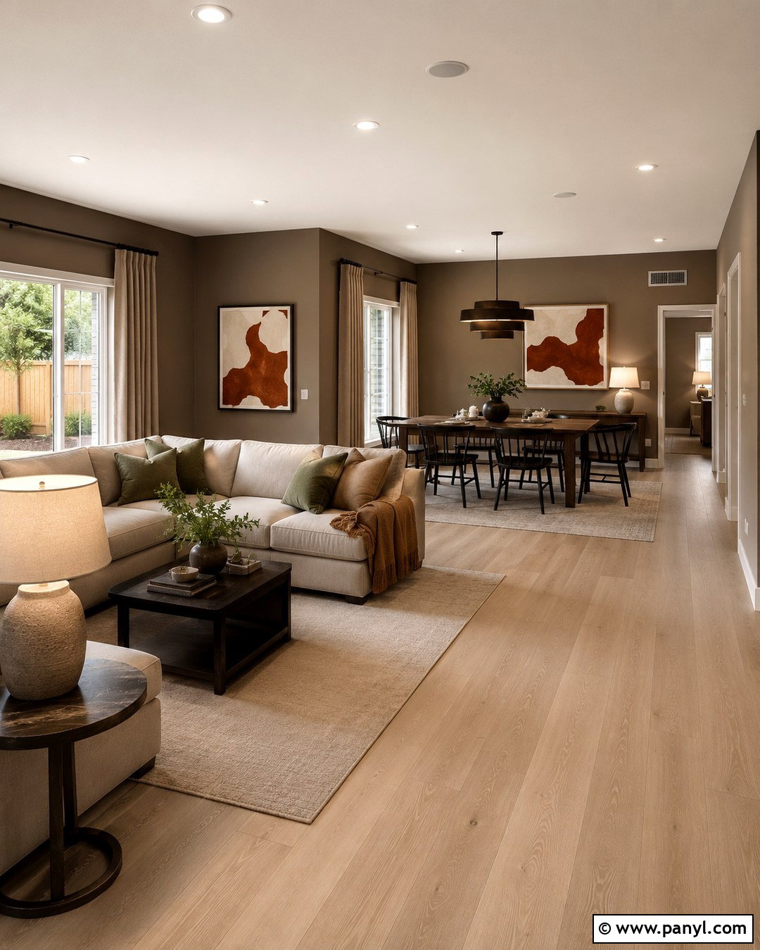 Deep Taupe Wall Color - 20 Dark Moody Wall Colors