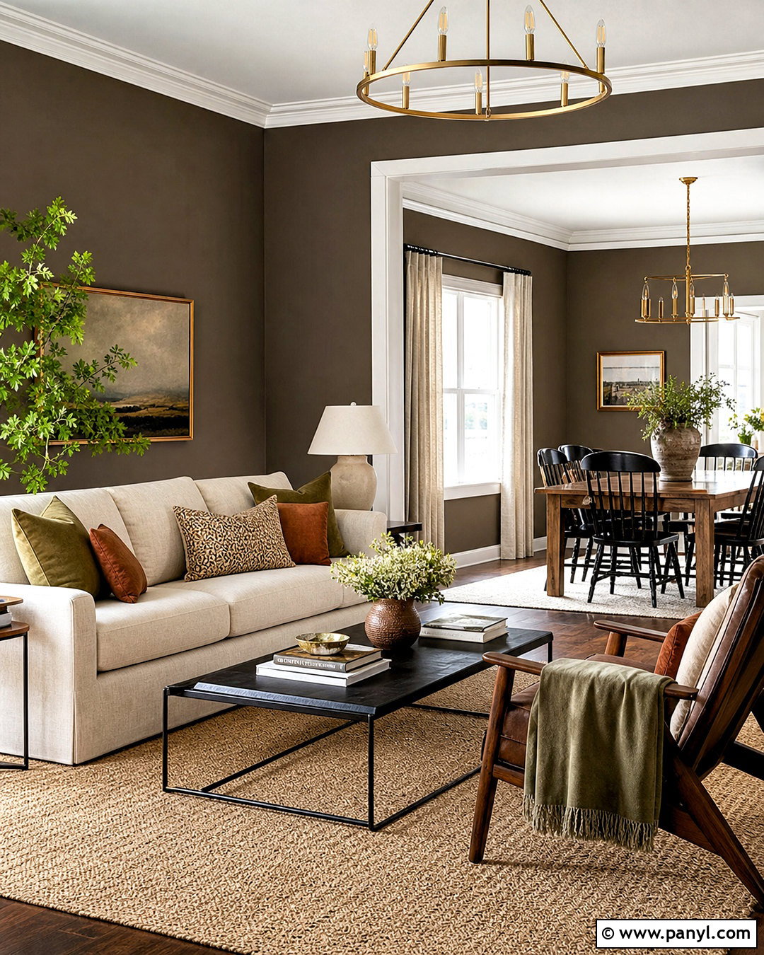 20 Dark Wall Paint Colors for a Moody, Modern Home Refresh
