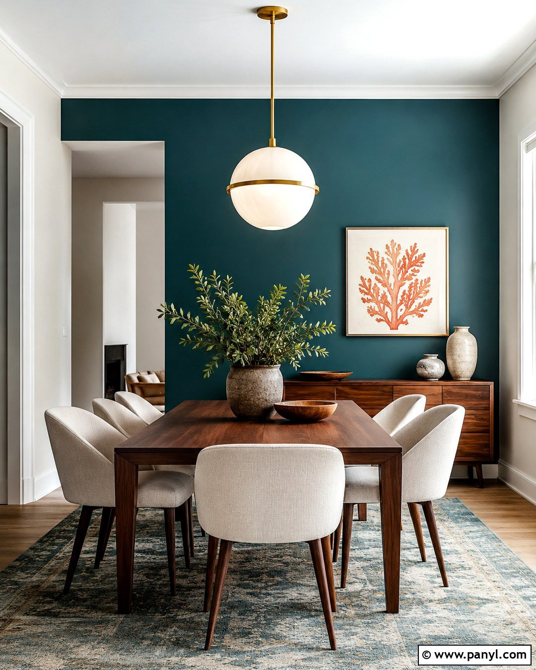 Deep Teal Accent Wall - 20 Best Colors For Accent Walls