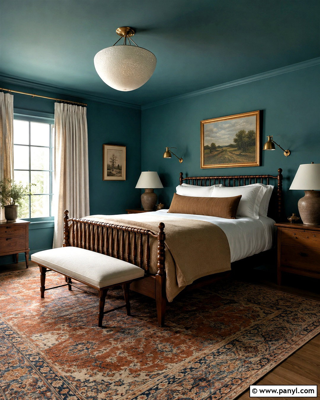Deep Teal Bedroom Paint - 20 moody bedroom paint colors
