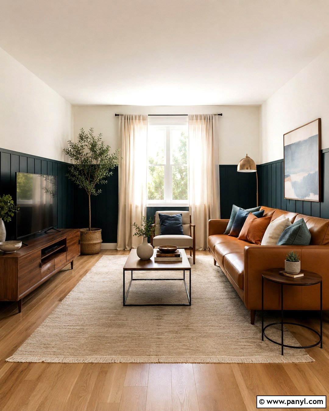 Deep Teal Half Beadboard - 20 Half Beadboard Wall Paint Colors