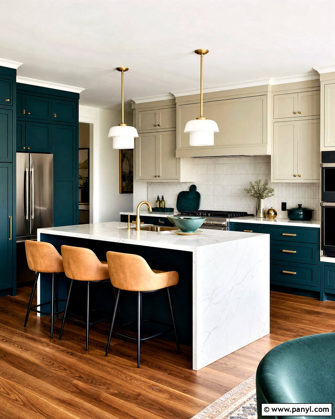 Deep Teal Kitchen Paint Color - 20 kitchen paint colors