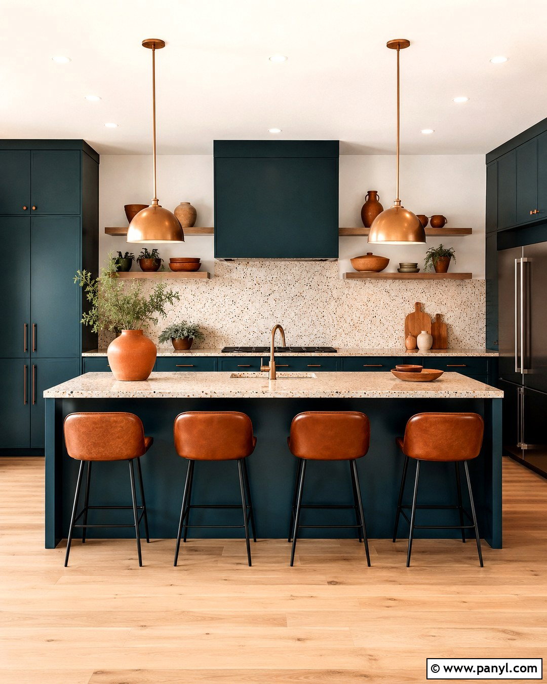 20 Rich Kitchen Colors for a Warm, High-End Look at Home