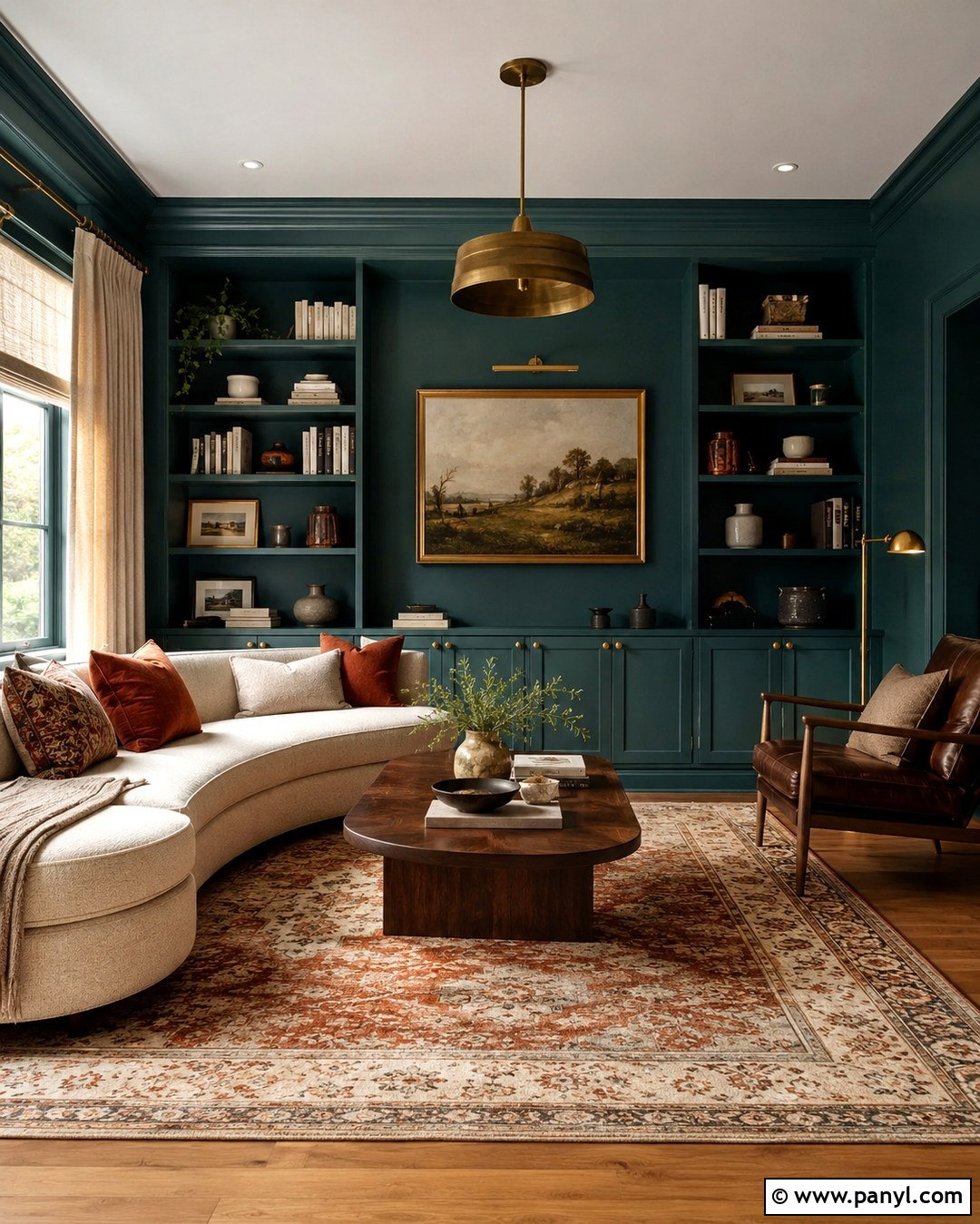 Deep Teal Living Room Walls - 20 Living Room Wall Color Ideas Modern Ideas