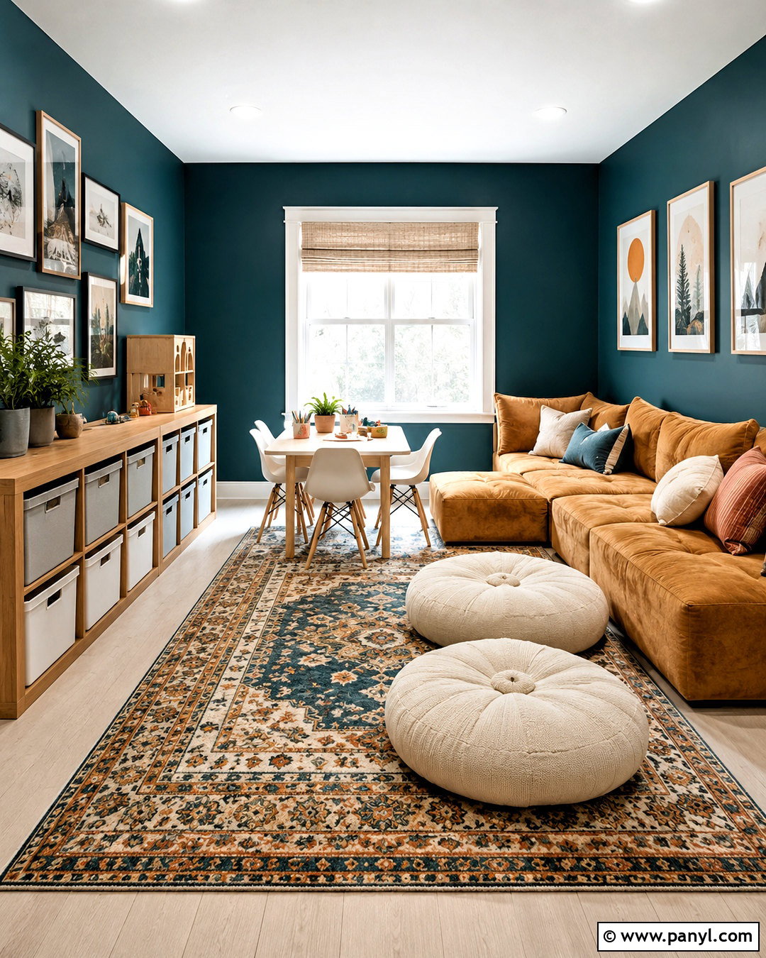Deep Teal Playroom Paint - 20 playroom paint colors
