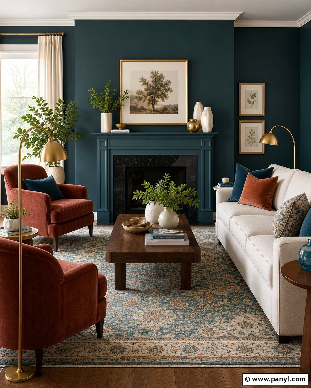 Deep Teal Wall Color - 25 Wall Colors for 2027