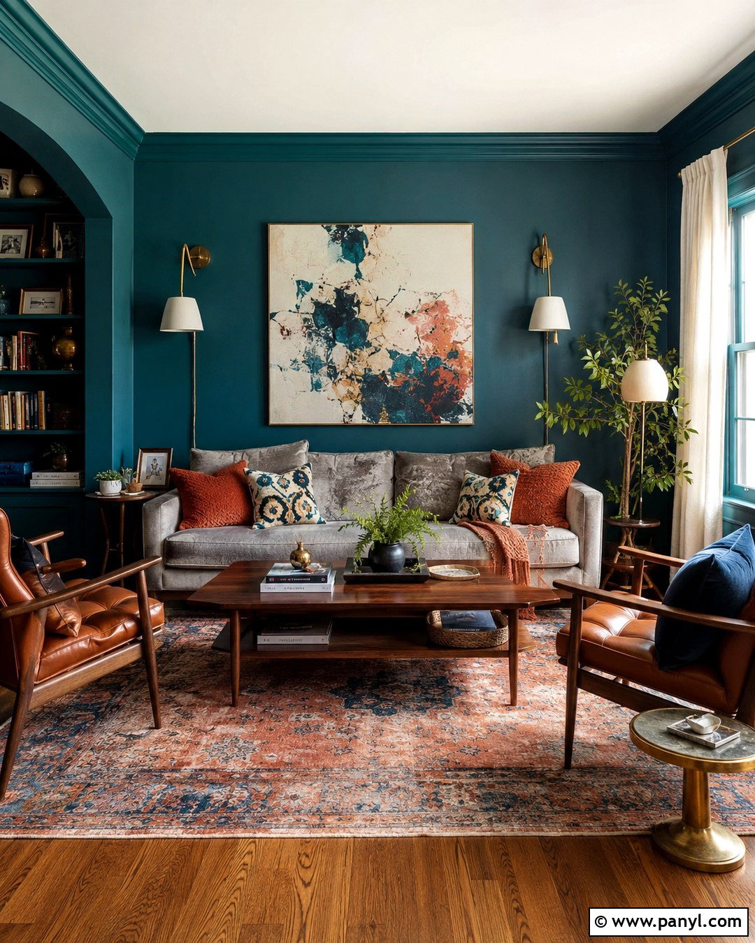 20 Dark Moody Wall Colors for a Cozy, Dramatic Makeover