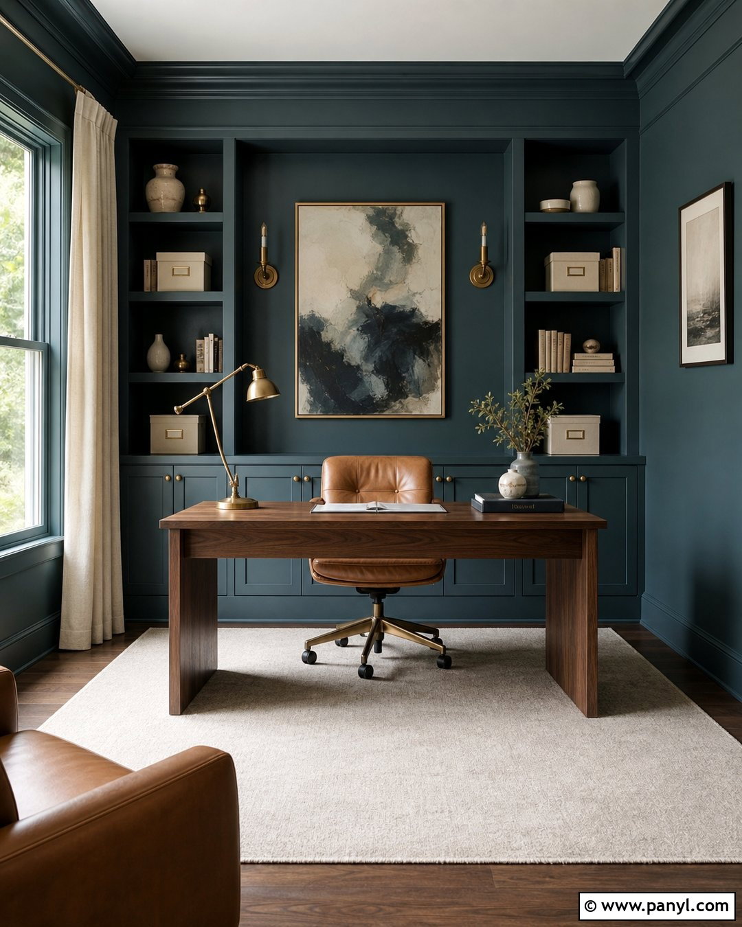 Deep Teal Wall Paint - 30 Modern Wall Paint Ideas