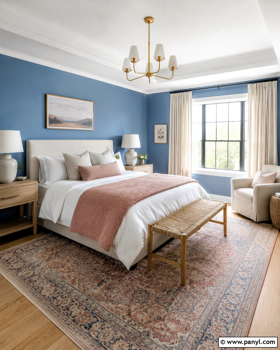 Denim And Blush Pink Palette - 20 denim color palette ideas