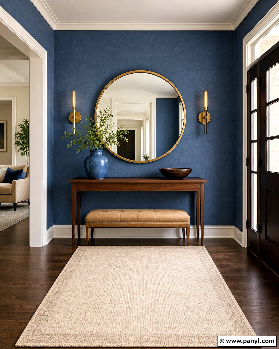 Denim And Brass Palette - 20 denim color palette ideas