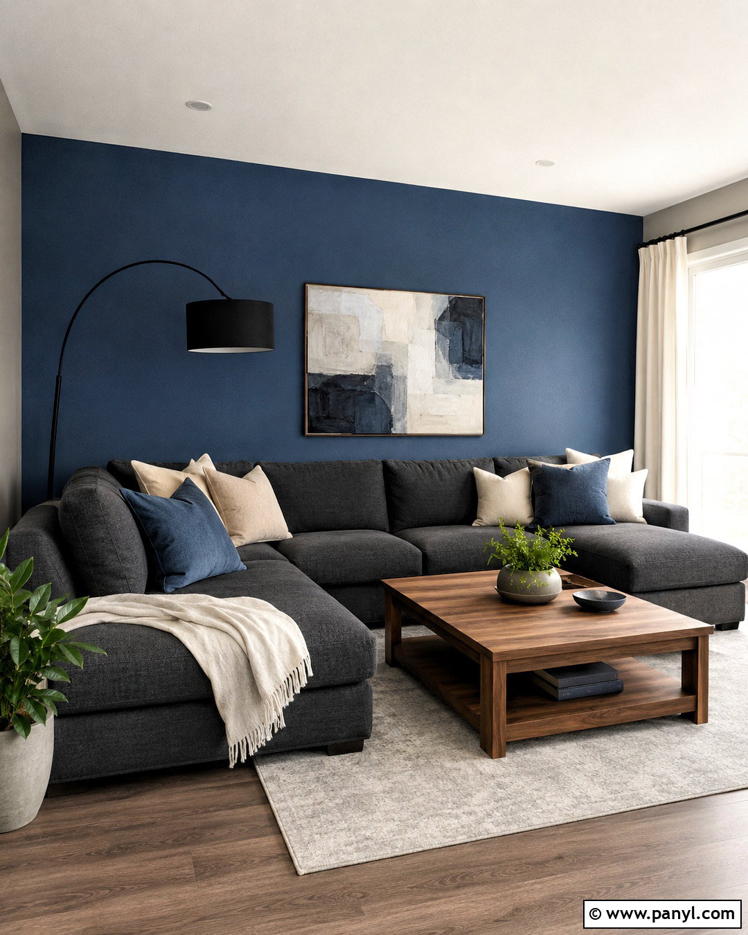 Denim And Charcoal Gray Palette - 20 denim color palette ideas